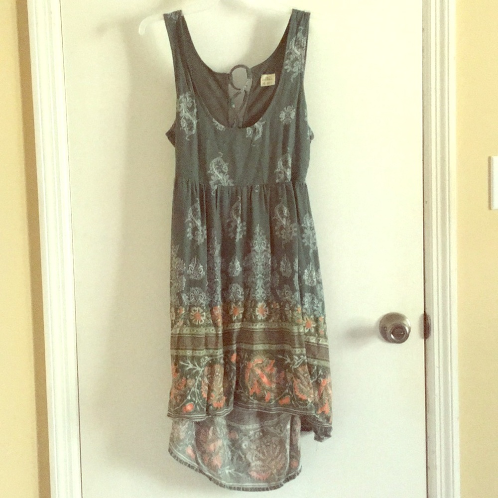 O'NEILL hi-lo lace up sun dress
